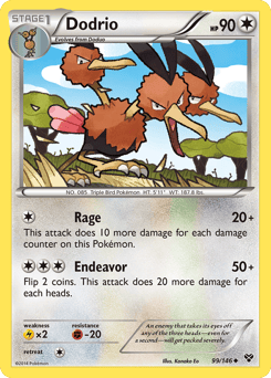 Dodrio – Uncommon – XY
