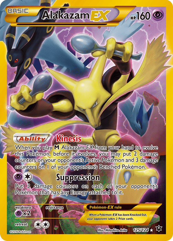 Alakazam-EX – Rare Secret – Fates Collide