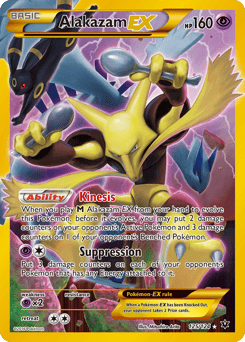 Alakazam-EX – Rare Secret – Fates Collide
