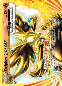 Delphox BREAK – Rare BREAK – Fates Collide