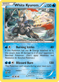 White Kyurem – Rare Holo – Fates Collide