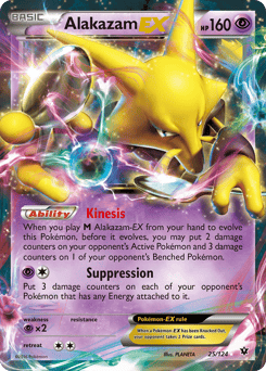 Alakazam-EX – Rare Holo EX – Fates Collide