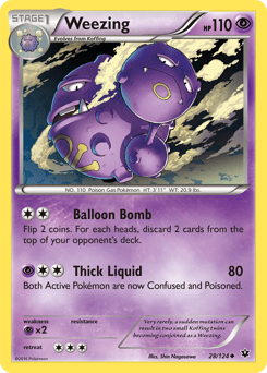 Weezing – Uncommon – Fates Collide