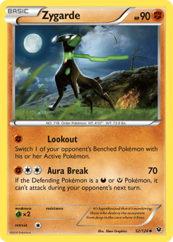Zygarde – Uncommon – Fates Collide