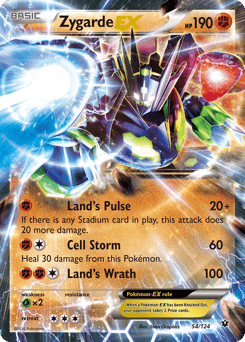 Zygarde-EX – Rare Holo EX – Fates Collide