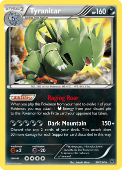 Tyranitar – Rare Holo – Fates Collide