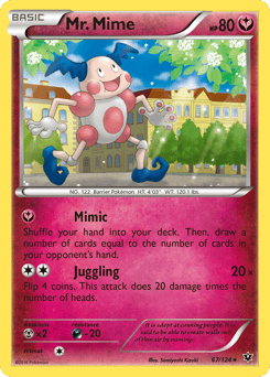 Mr. Mime – Rare – Fates Collide