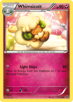 Whimsicott – Uncommon – Fates Collide