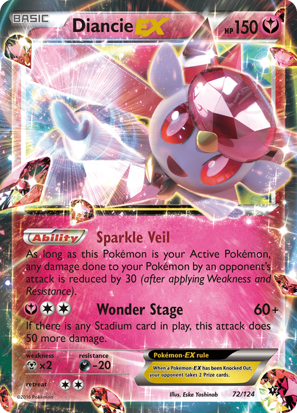 Diancie-EX – Fates Collide