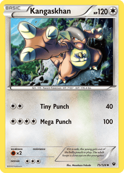 Kangaskhan – Uncommon – Fates Collide
