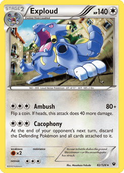 Exploud – Rare – Fates Collide