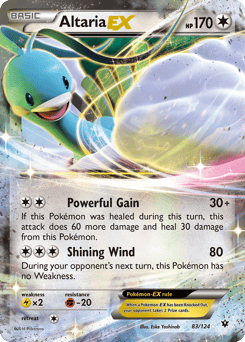 Altaria-EX – Rare Holo EX – Fates Collide