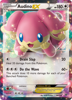 Audino-EX – Rare Holo EX – Fates Collide
