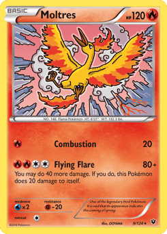 Moltres – Rare – Fates Collide