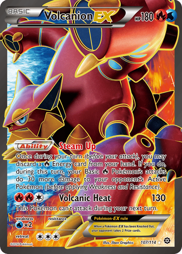 Volcanion-EX – Steam Siege