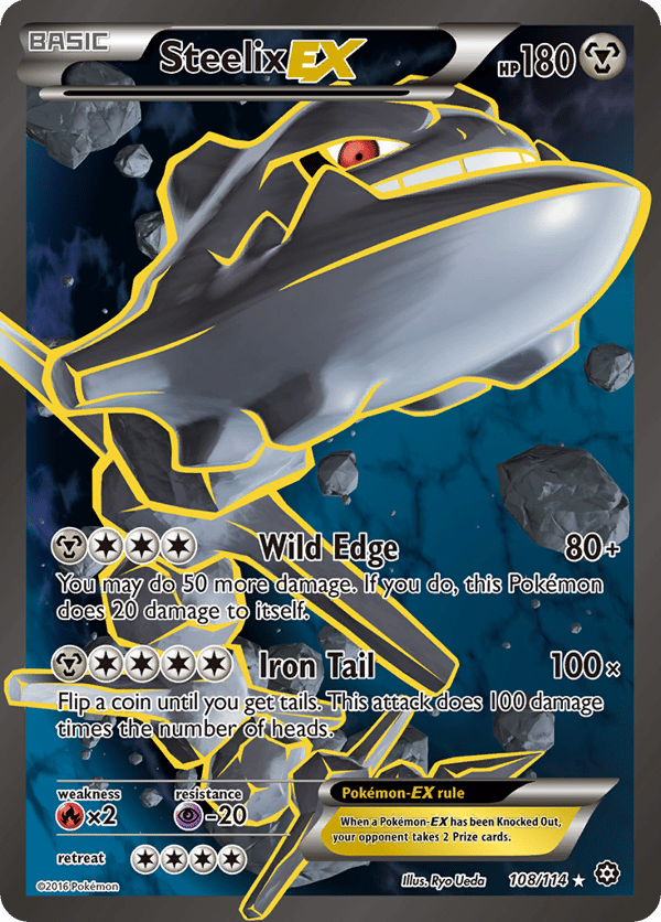 Steelix-EX – Rare Ultra – Steam Siege