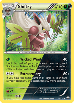 Shiftry – Rare Holo