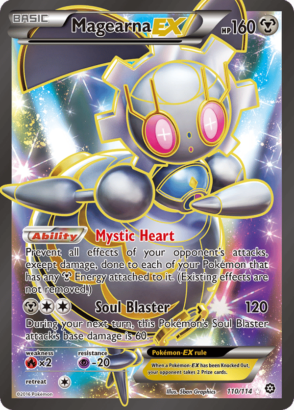 Magearna-EX – Rare Ultra – Steam Siege
