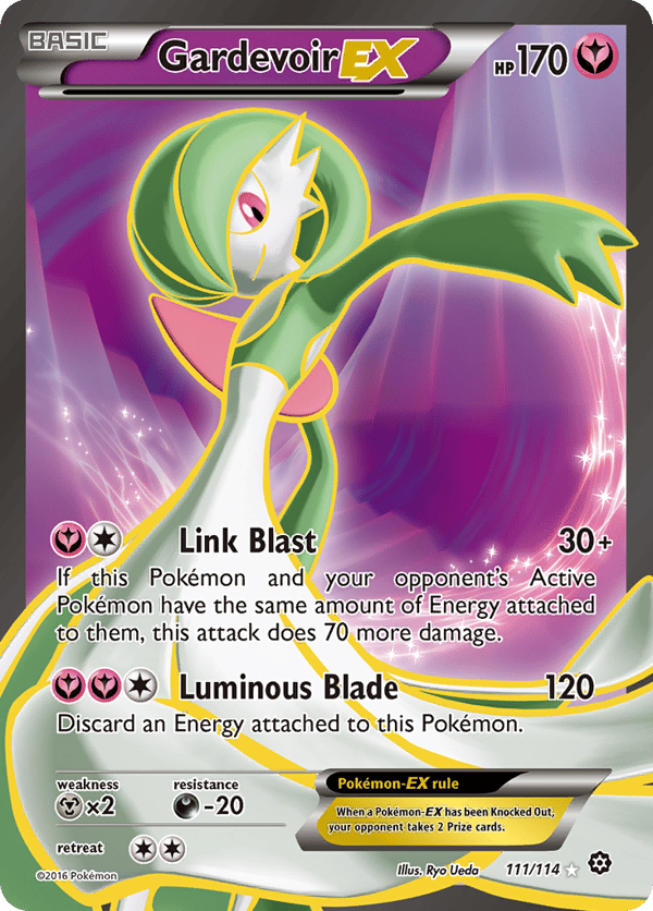 Gardevoir-EX – Rare Ultra – Steam Siege