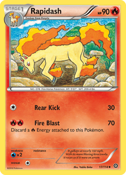Rapidash – Uncommon – Steam Siege