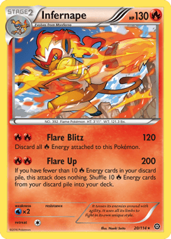 Infernape – Rare Holo