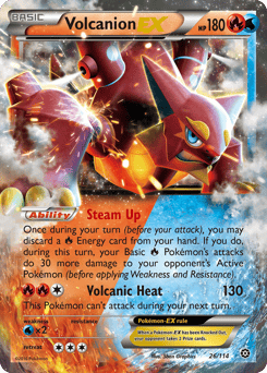 Volcanion-EX – Rare Holo EX