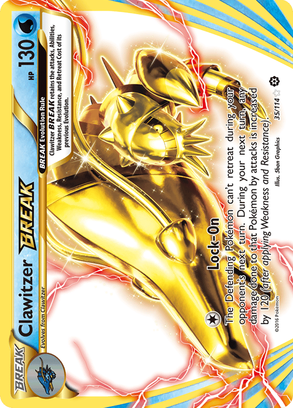 Clawitzer BREAK – Rare BREAK – Steam Siege