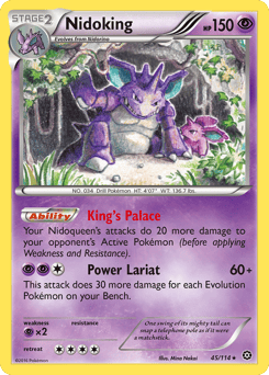 Nidoking – Rare