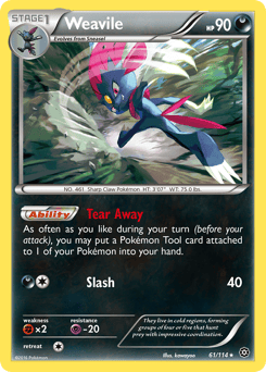 Weavile – Rare