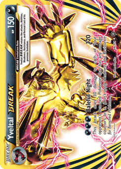 Yveltal BREAK – Rare BREAK