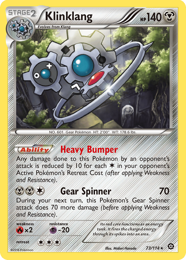 Klinklang – Rare Holo – Steam Siege