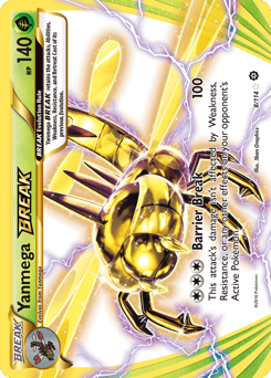 Yanmega BREAK – Rare BREAK