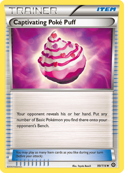 Captivating Poké Puff – Uncommon