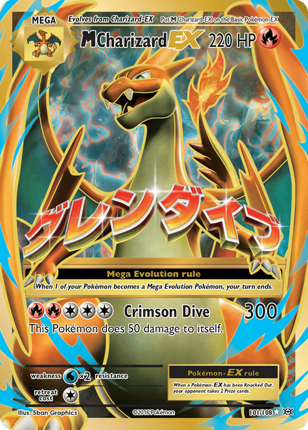 M Charizard-EX – Evolutions