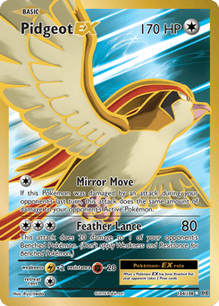 Pidgeot-EX – Rare Ultra – Evolutions
