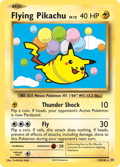 Flying Pikachu – Rare Secret