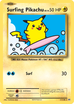 Surfing Pikachu – Rare Secret