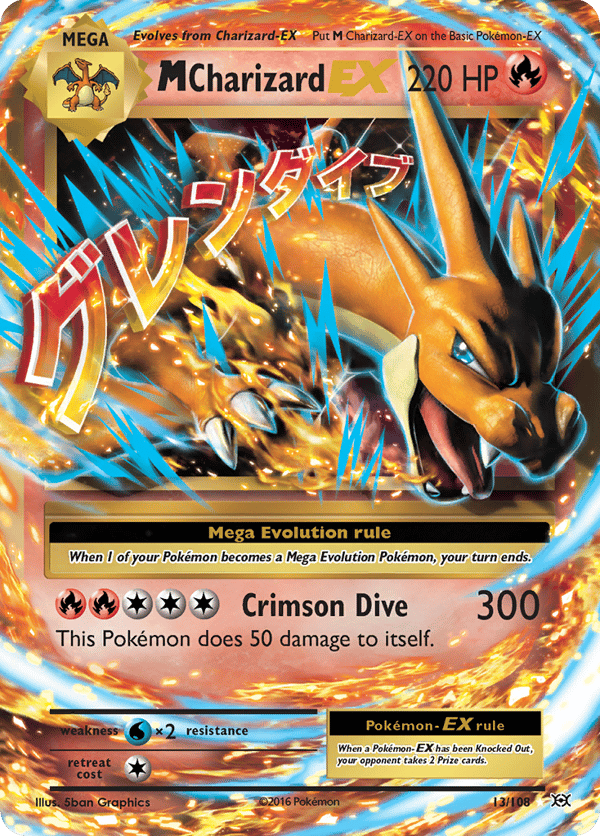 M Charizard-EX – Evolutions