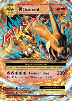 M Charizard-EX – Rare Holo EX – Evolutions