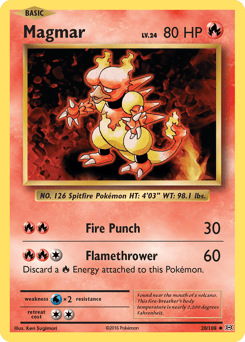 Magmar – Uncommon – Evolutions