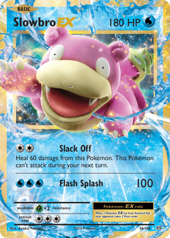 Slowbro-EX – Rare Holo EX – Evolutions