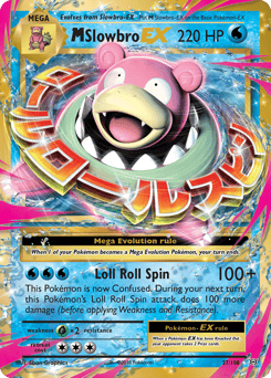 M Slowbro-EX – Rare Holo EX – Evolutions