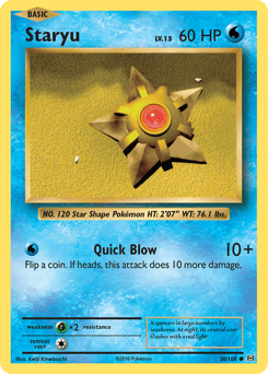 Staryu – Common – Evolutions