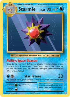 Starmie – Rare – Evolutions