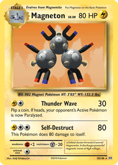 Magneton – Rare Holo – Evolutions