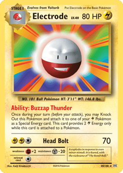 Electrode – Rare – Evolutions