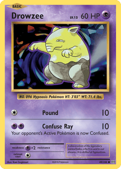 Drowzee – Common – Evolutions
