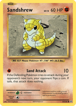 Sandshrew – Common – Evolutions