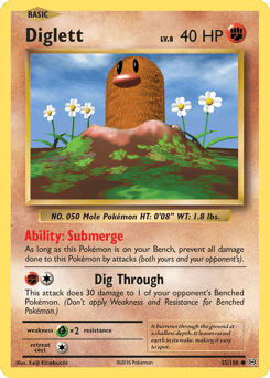 Diglett – Common – Evolutions