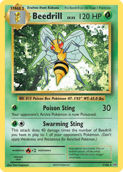 Beedrill – Rare